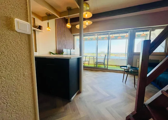 Appartement Cap D'agde T2 4-6 Personnes Mezzanine Vue Piscine Wifi