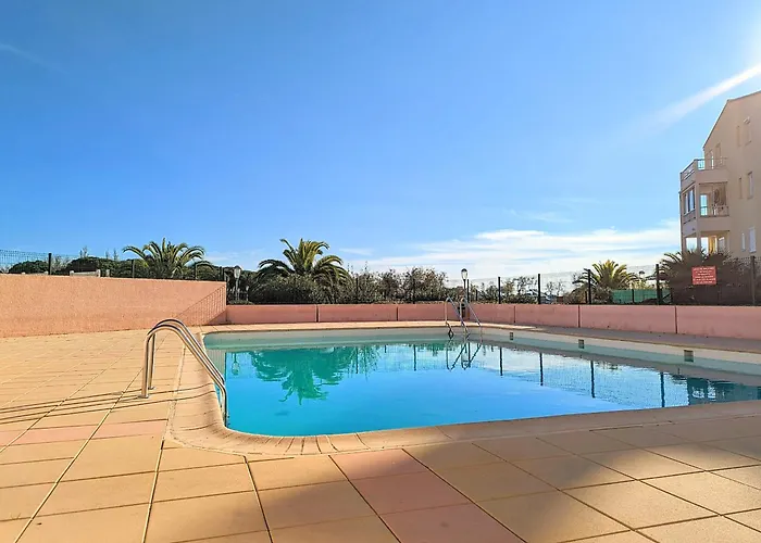 Cap D'agde T2 4-6 Personnes Mezzanine Vue Piscine Wifi Agde