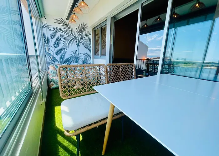 Appartement Cap D'agde T2 4-6 Personnes Mezzanine Vue Piscine Wifi Agde