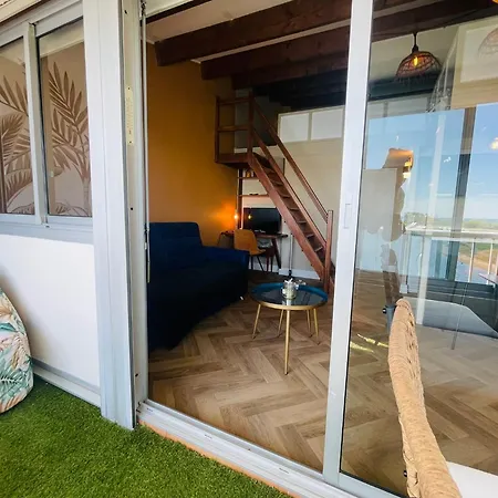 아파트 Cap D'agde T2 4-6 Personnes Mezzanine Vue Piscine Wifi 아그