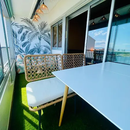 아파트 Cap D'agde T2 4-6 Personnes Mezzanine Vue Piscine Wifi 아그